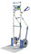 Vollmontierte EXPRESSO Alu Profi- Sackkarre AE201425 für Autoreifen und sperrige Güter/Beladbar bis 250kg / pannensichere Vollgummireifen/Schaufel L 40 x B 50 cm