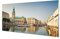 Tulup GlasBild Wand Bild 120x60cm Bilder Kunstdruck Wandbild Bilder Glasdruck - Fluss Hamburg House