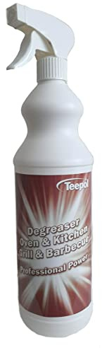 Teepol Degreaser Oven & Kitchen Grill & Barbecue – Effortless Grease Remover for Grills, Fryers, and BBQs, Perfume-Free, 1L