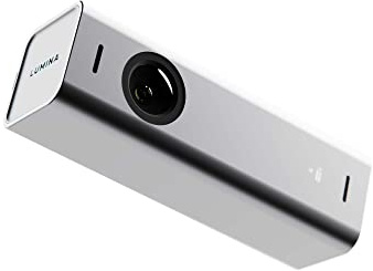 LUMINA Webcam 4K: Webcam di qualità da Studio alimentata da AI. Avere Un Aspetto Fantastico in Ogni videochiamata. Compatibile con Mac e PC (Argento)