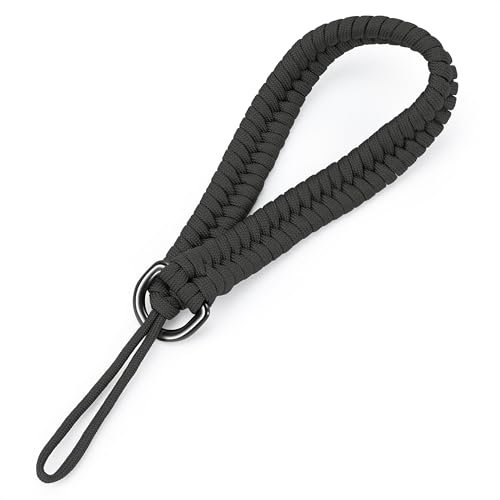 Sunya Kamera Handschlaufe mit Schnellverschluss Verstellbare Kamera Band aus Paracord Kamera Handgelenkschlaufe Trageschlaufe für DSLR