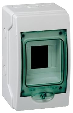 Mini-coffret pour appareillage modulaire Mureva Schneider Electric - 1 rangée - 4 modules - IP65 - En saillie