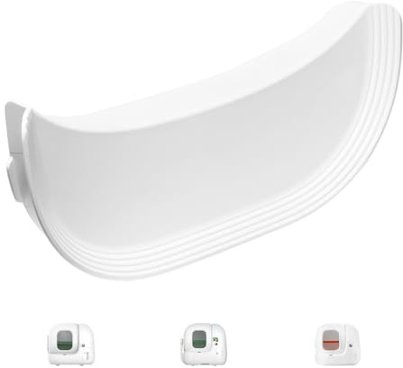 PETKIT Entrée Surélevée Clôture pour Pura Max 2 Litiere Chat Autonettoyante, Accessoires, Déflecteurs pour Éviter Les Fuites D'urine et de Litière (Incompatible PUROBOT Max Pro 2)