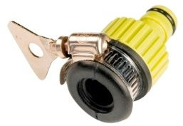 Camp4 Schlauchadapter für Wasserhähne ohne Gewinde, Kunststoff, 2.0 mm Wandstärke, 1 Stück, Anschlussadapter, Hardwareteile