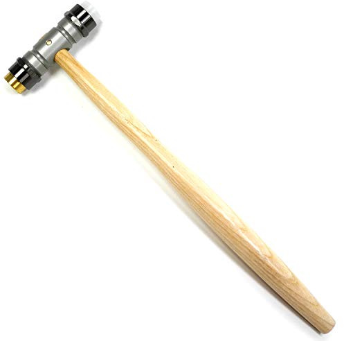 Bergeon 30417 Watchmaker Hammer (Brass/Synthetic Ends) Watch Repair Tool