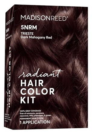 Madison Reed - High Quality Permanent Dyeing: Radiant Hair Color Kit provides a beautiful and high quality colour for multi-coloured and natural looking results