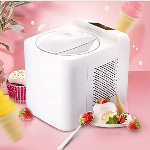 Máquina para Hacer Helados en casa 1L, Completamente automática Mini Fruit Soft Serve Ice Cream DIY Kitchen