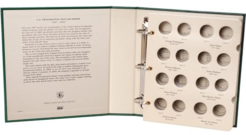 Littleton Coin Company 2007-2020 P&D Presidential Dollar Album Coin Storage