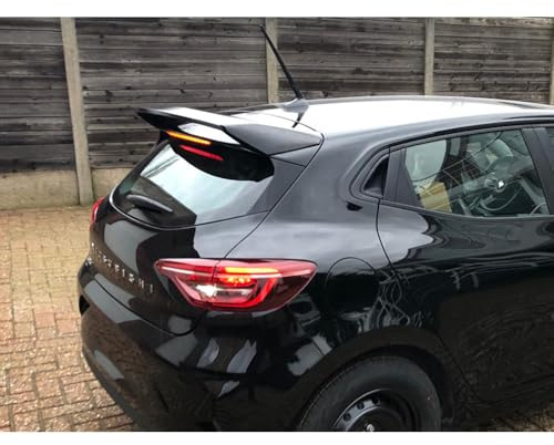 Motordrome Spoiler da tetto posteriore, in poliuretano (PU), non verniciato, compatibile con Renault Clio V 5 porte 2019- e Mitsubishi Colt VII 2023-