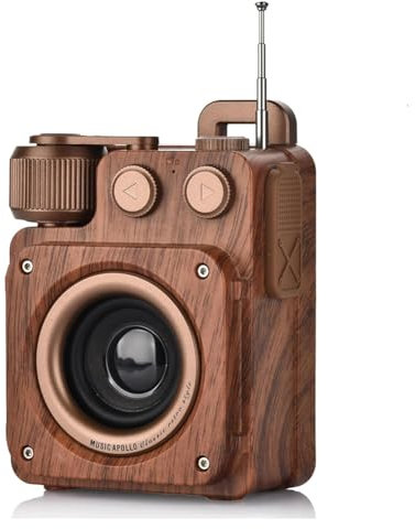 Nsssunnre Enceinte Bluetooth Rétro, Radio Rétro pour, Le Bureau, Décoration Vintage, Enceinte Bluetooth Portable Vintage