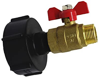 Rubinetto Per Serbatoio,Rubinetto Per Tanica Outlet del serbatoio Tap Tap Connettore del filo Valvola di ricambio Valvola di ricambio Giardino Rubinetto del tubo flessibile del tubo dell'acqua Sostitu