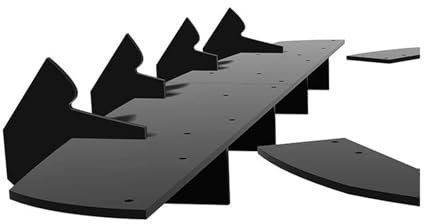 ECKBRJA Kit Carrosserie pour Peugeot 308 Hatchback pour Allure 2022 2023 2024 Diffuseur Arrière Pare-Chocs Lèvres Spoiler Splitter Becquet de Toit