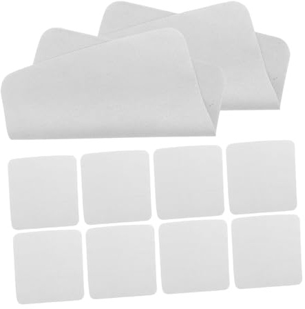 KOMBIUDA 10pièces Lingette pour Chiffon pour Lunettes Chiffon pour Ordinateur Chiffon De Nettoyage pour Bijoux Lingette De Nettoyage pour Bijoux Chiffon Essuyage pour Bijoux Chiffon De