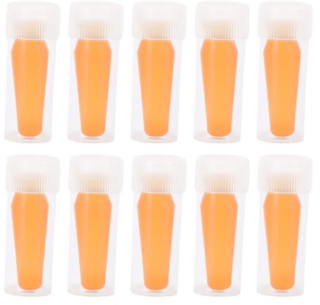Pssopp 8Pcs Silicone Scleral Lens Inserter Tool, Travel Monthly Daily Lens Remover with Individual Container for Meeting Outdoor Exercise