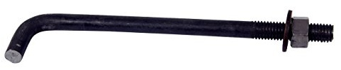 The Hillman Group 260336 1 1 1 1/2 x 14-Inch Anchor Bolt, 25-Pack