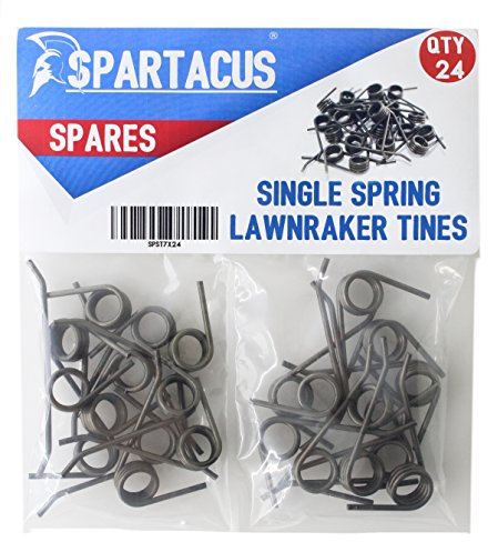 24 x Spartacus Replacement Lawn Raker Scarifier Tines Tynes For Mac Allister MSRP1800