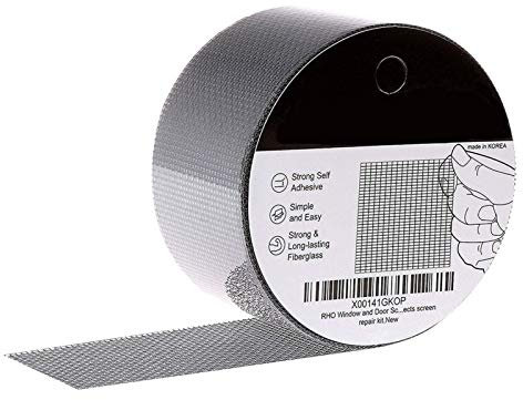 EUBEISAQI Window Screen Repair Tape Strong -Adhesive Patch Repair Kit Waterproof Wire Mesh Repair for up Holes Door Screen Repair kit