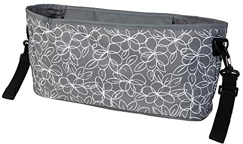 luxdag Kinderwagen Buggy Organizer mit Reißverschluss (Farbe & Motiv wählbar) - Kinderwagentasche zum Anhängen - Baby Zubehör