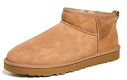 UGG Classic Ultra Mini, Stivali da Neve Uomo, Marrone Rossiccio, 44 EU