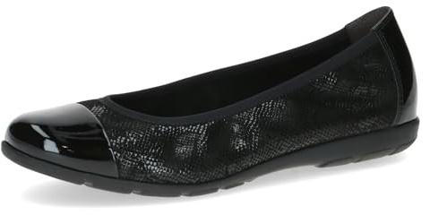 CAPRICE Femme Damen 9-22152-41 Ballerines, Black Rep Comb, 40 EU