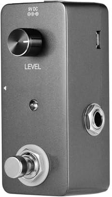 Mini Looper, Pedal de Bucle de bajo Púrpura Overdubs de 5 Minutos Tiempo de Bucle con Interfaz USB, para Grabación de Guitarra