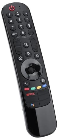 ATOMUSERLY 1 Control Remoto mágico Universal MR22GA y MR21GA for televisores Inteligentes LCD 4K 8K UHD (sin búsqueda por Voz ni función de Puntero)