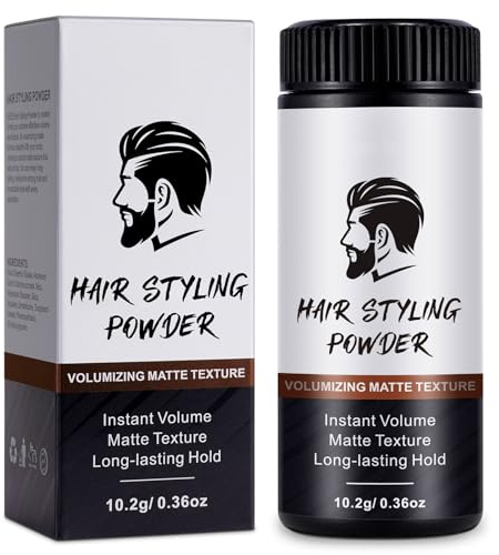 Hair Powder,Men's Styling Powder,Hairstyle Powder For Men,Easy To Apply,For Men Of All Hair Types