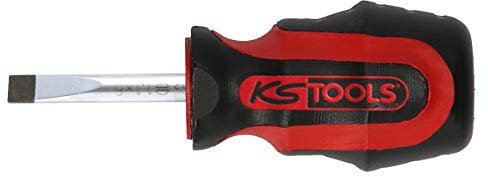KS Tools 159.1121 ERGOTORQUEplus Tournevis plat court 4 mm