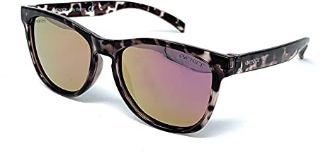 VENICE EYEWEAR OCCHIALI | Gafas de sol Polarizadas para niño | Gafas de sol Polarizadas para niño o niña (Demi-Rosa)