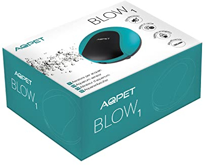 AQPET Aeratore Blow Silent per Acquari Singola Uscita Silenzioso