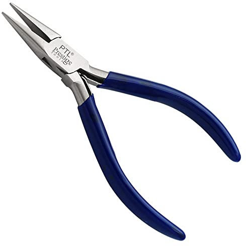 PTL Chain Nose & Snipe Nose Pliers - Miniature Jewellery Making Tools, Gift Ideas & Art & Hobby Crafting