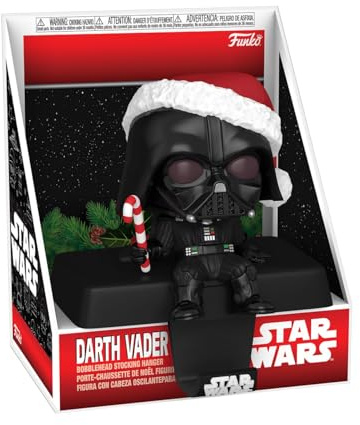 Funko Edge-Sitter: Star Wars - Darth Vader - Sammelfigur aus Vinyl - Geschenkidee - Offizielle Merchandise - Spielzeug für Kinder & Erwachsene - Filmfans - Modellfigur für Sammler und Display