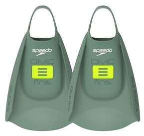 Speedo Unisex-Adult DMC Super Fin | Fitness | Bodysurfing | Body Boarding | Silicone | Easy-On | Premium Construction Fins