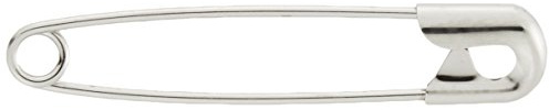 Clover Safety Pin No.4 1.7 inches (44 mm), Pack of 10 26-305