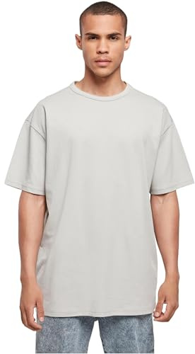 Urban Classics T-Shirt Basique en Coton Bio pour Homme, Disponible dans de Nombreuses Couleurs, Tailles S à 5XL, Lightasphalte, L