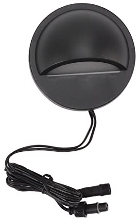 Fockety Led Deck Lights Kits, 6pcs 12-36V 2700K Warm White Lighting Low Voltage Step Stair Lights, IP67 Waterproof Outdoor Garden Yard Decoration Lamp for Stairs Patio Landscape Pathway