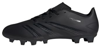 adidas Unisex Predator Club Flexible Ground Football Boots, Core Black / Carbon / Core Black, 43 1/3 EU