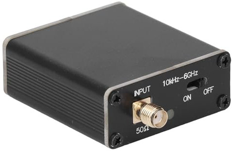 Mavaol Low Noise Amplifier 10KHz-6GHz LNA High Gain RF Amplifier - Wide Band Amplifier for Shortwave FM Radios, Remote Receivers, Cable TV