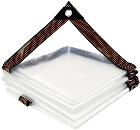 1pc Outdoor Plastic Film Greenhouse Waterproof Windproof Thermal Transparent Rainproof Insulation Cover for Plants Wholesale(200X400CM)