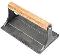 Outset Bacon Press, 6.75 Inches, Metallic