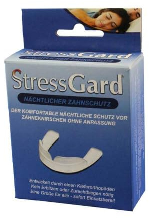 StressGard II Nächtlicher Zahnschutz, Aufbissschiene Gegen Bruxismus, Schutz Für Die Backen- und Schneidezähne