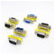 DB9/DB15 Gender Changer adapter RS232 Com D-Sub to Male Female VGA connector 9 15pin TPQZQAUEC(DB15 Male Male)