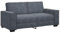 vidaXL 2-Sitzer-Sofa Dunkelgrau 140 cm Samt