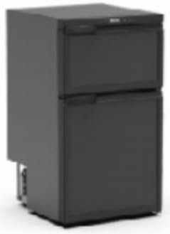 AAOBOSI 79,8L Kompressor Kühlbox, Zwei Temperaturzonen, Wohnmobil Kühlschrank mit APP, Eingebaute LED-Beleuchtung, 12/24V Kühlbox Auto, bis -20°C für Autos, Wohnmobile Boote, Camping und Reisen