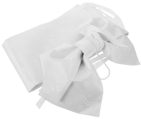 Tofficu Cintura di Kimono per Donna Fascia Larga Floreale con Fiocco Pre-annodato Cintura in Stile Giapponese per Cerimonie e Uso Quotidiano per Eventi Culturali e Abbigliamento Tradiziona