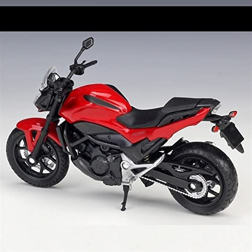 1/18 Street Scale Model Kit De Motocicleta Display Metal Diecast Motor Boy Toys Collections Regalo Juguete para 2018 NC750S