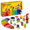 LEGO Classic Lots of Bricks Construction Toy Set, Build a Smiley Emoji, Parrot, Flowers & More, Creative Gift for Kids, Boys, Girls Aged 5 Plus 11030