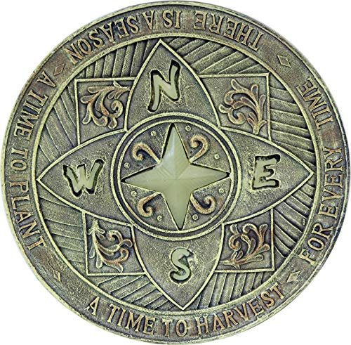 Beach & Pool Trittstein, rund, Motiv Himmelsrichtung