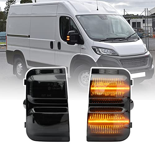 njssjd Seitenspiegelblinker LED Blinker Kompatibel mit 2006-2025 F.iat Ducato Typ 250 Peugeot Boxer C-itroen Jumper Relais Blinker