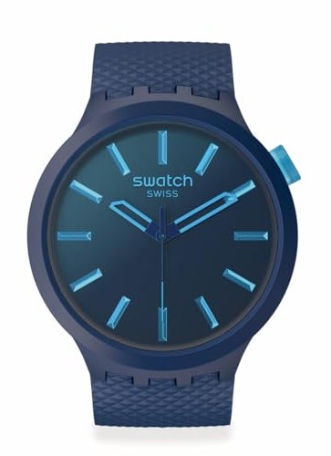 Swatch Big Bold Indigo Glow Armbanduhr SB05N113
